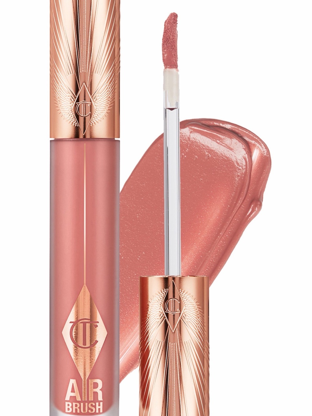 Charlotte Tilbury Airbrush Liquid Lipstick in Viral Pillowtalk Blur BNIB!